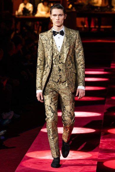 dolce gabbana gold suit|designer dolce and gabbana suits.